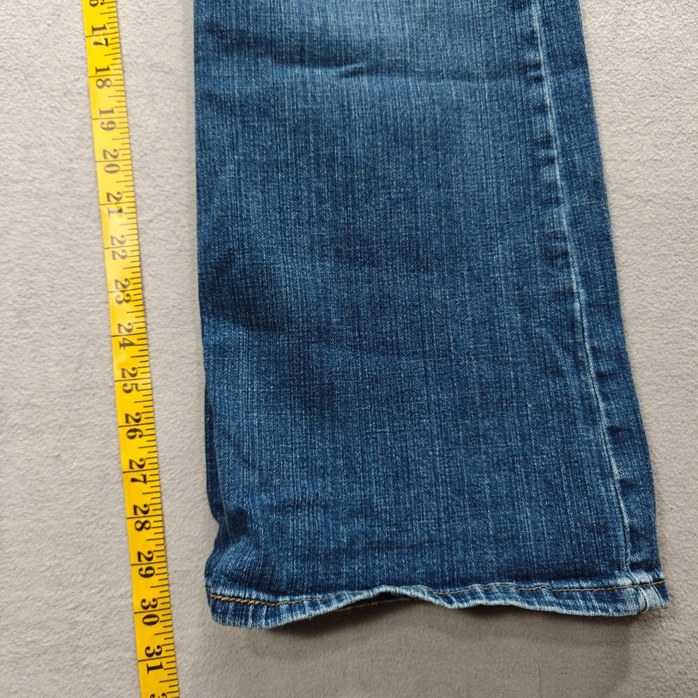 Levi's 545 Jeans Womens 10M Low Bootcut Medium Wash Denim Country Western Casual - Picture 8 of 13